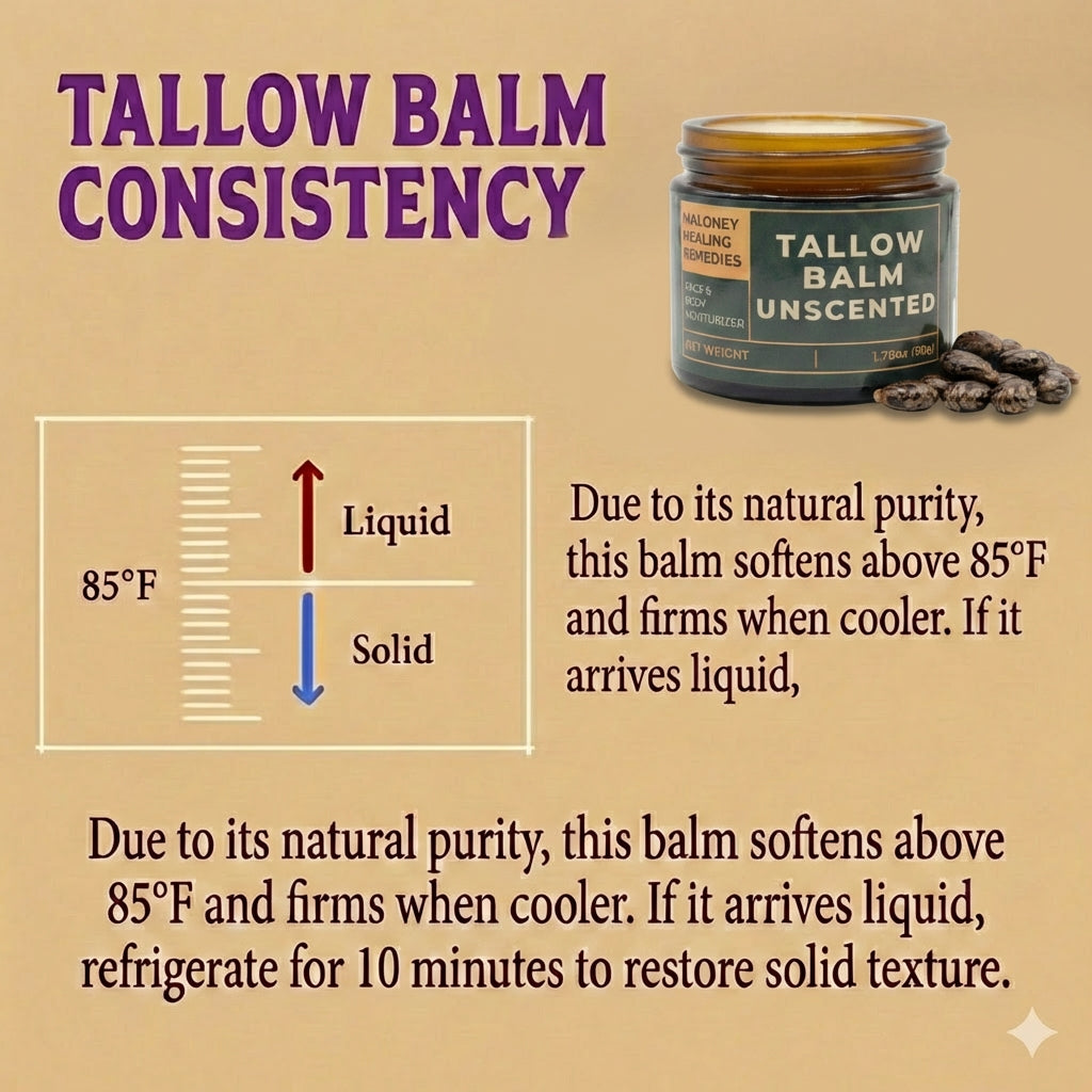 Unscented Tallow Moisturizer ( Anti wrinkles )